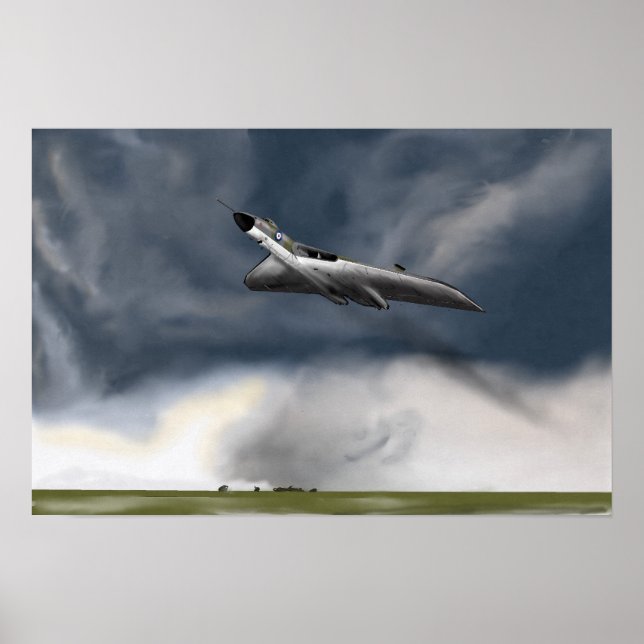 Vulcan Bomber Take off Poster (Front)