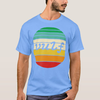 Vulf Retro Sunset Vulfpeck Design  T-Shirt