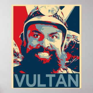 Vultan  Inspired by Flash Gordon Poster