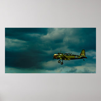 Vultee BT-13A Poster