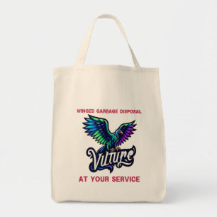 Vulture a Symbol of Resilience and Renewal Tote Bag
