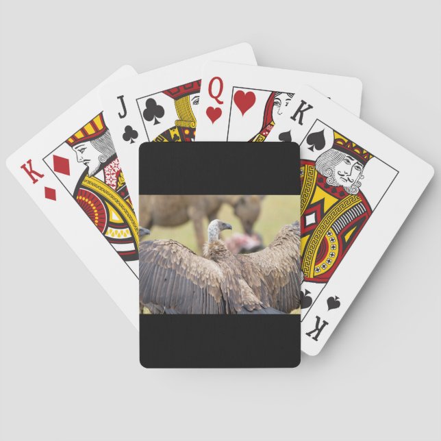 Vulture and Hyena Playing Cards (Back)