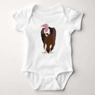 Vulture Bird Illustration  Baby Bodysuit