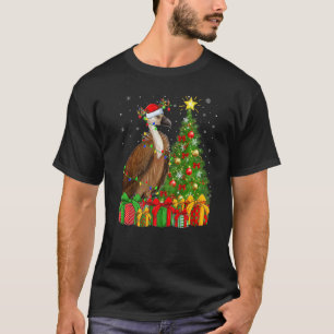 Vulture Bird  Xmas Holiday Santa Vulture Christmas T-Shirt