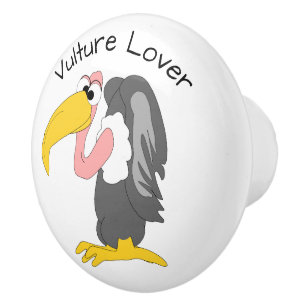 Vulture Design Personalised Ceramic Knob