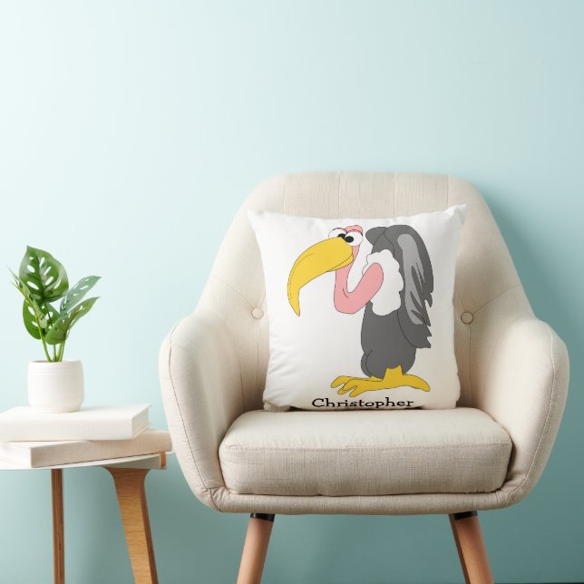 Vulture Design Personalised Cushion (Chair)