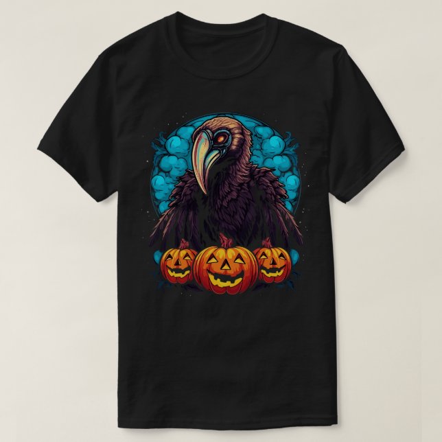 Vulture Halloween TShirt (Design Front)