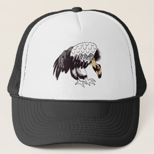 Vulture Illustration Trucker Hat