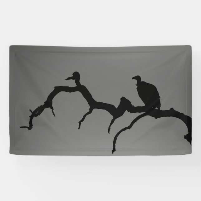 Vulture Silhouette Banner (Horizontal)