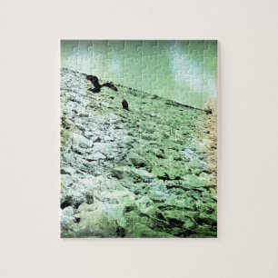 Vultures at the Lake Jigsaw Puzzle