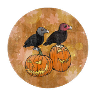Vultures Celebrate Halloween! Cutting Board