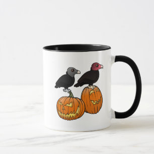 Vultures Celebrate Halloween! Mug
