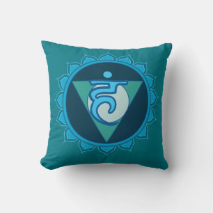 Vushuddha or Throat Blue Chakra Cushion