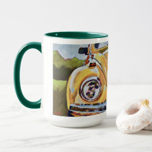 VW Bug Painting - Gift for VW Bug Lovers Mug