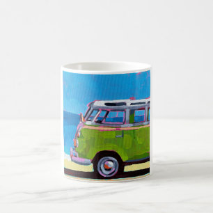 VW Van Painting - Gift for VW Lovers Coffee Mug