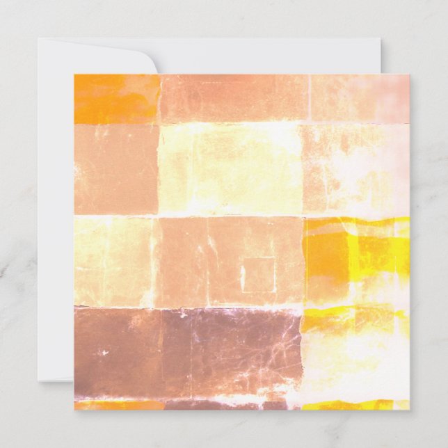 Vwndretti Yellow Soft Colours Invitation (Front)