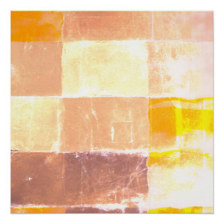 Vwndretti Yellow Soft Colours Poster