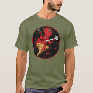 VX31 Dust Devils Fighter Squadron Patch Vintage T-Shirt