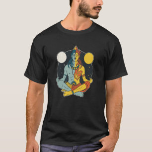 VXL India Proud God Hindi Sikh Moon Hindus Shiva M T-Shirt