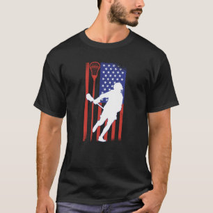 VXL Lacrosse Stick Intercrosse Team Sport American T-Shirt