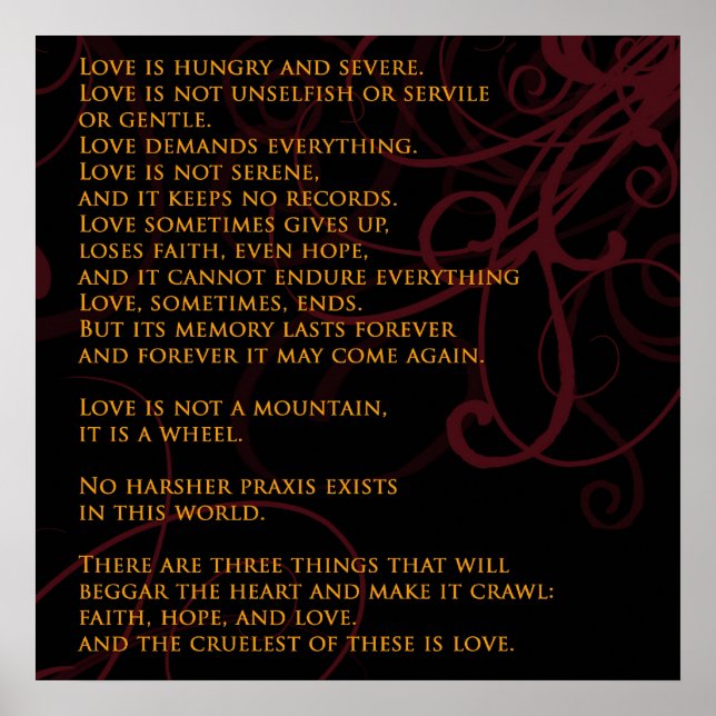 Vyala's Psalm Poster (Front)