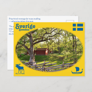 Vykort — Sverige Postcard