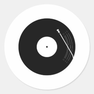 Vynil Classic Round Sticker