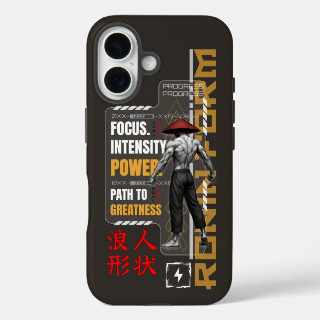 VYTROS "RONIN FORM" FITNESS Case-Mate iPhone CASE (Back)