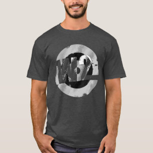 W2 Band Logo Tee (Black and White)