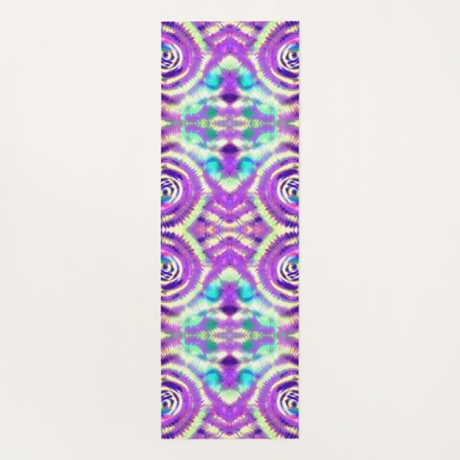 W2: Desighn. - Tie-Dye (P) |  Yoga Mat (Back)