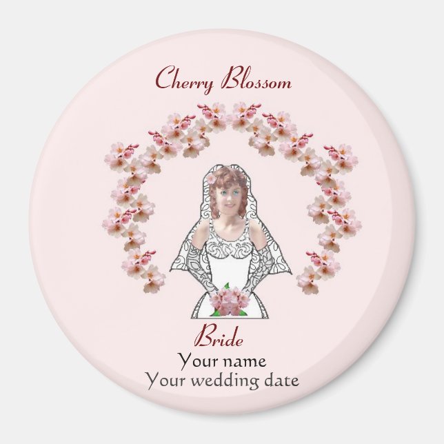 W35  Wedding Favour Magnet (Front)