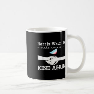 W 2024 Make America Kind Again Harris Waltz 24 Coffee Mug
