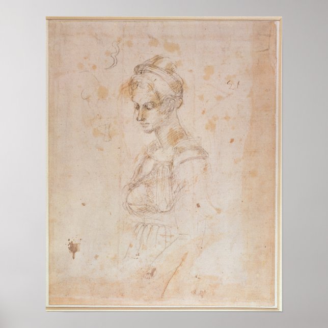 W.41 Sketch of a woman Poster (Front)