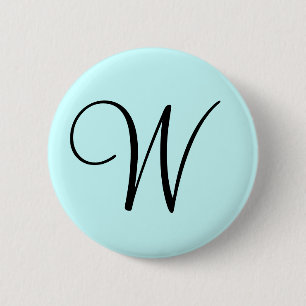 W 6 CM ROUND BADGE