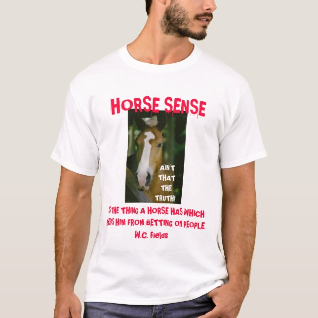 W.C.Fields Quote - T-Shirt (Front)