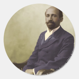 W.E.B. Du Bois Classic Round Sticker