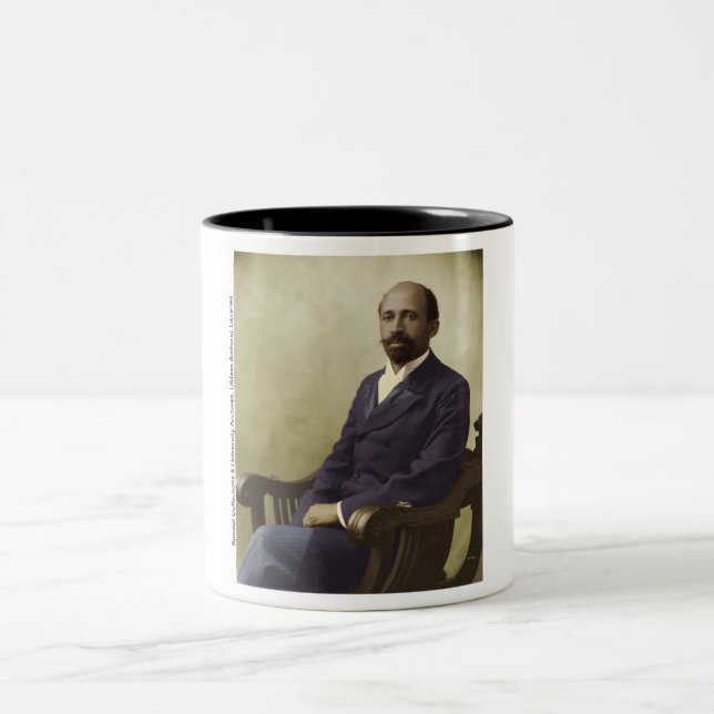 W.E.B. Du Bois Two-Tone Coffee Mug (Center)