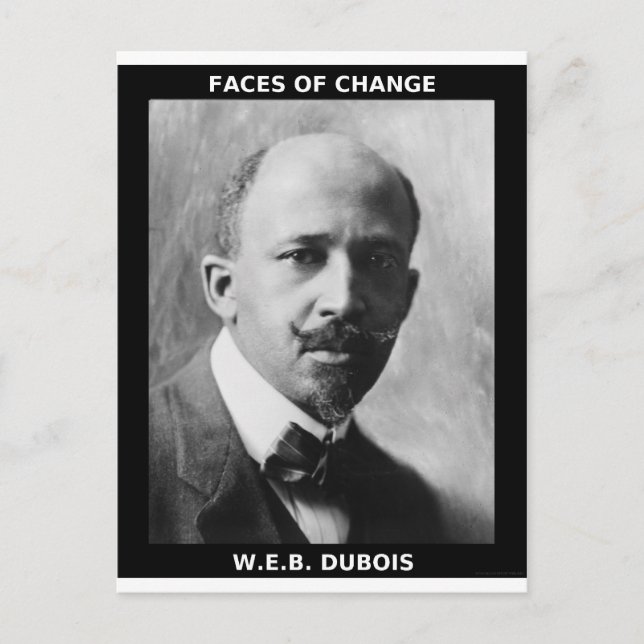 W.E.B. DUBOIS POSTCARD (Front)