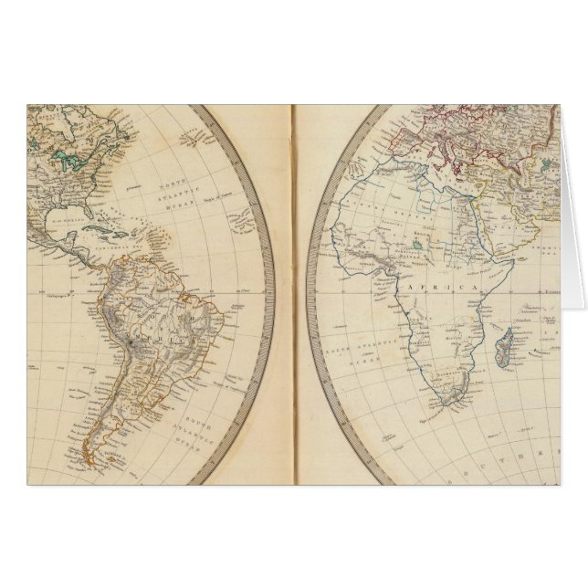 W, E Hemispheres 2 (Front Horizontal)