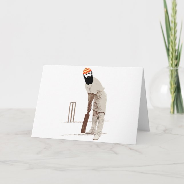 w g grace cricketer vintage card (Front)