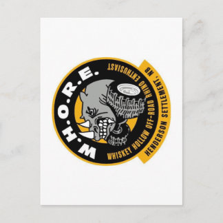W.H.O.R.E. POSTCARD