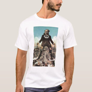 W.H. Vanderbilt as a 'Colossus of Roads' T-Shirt