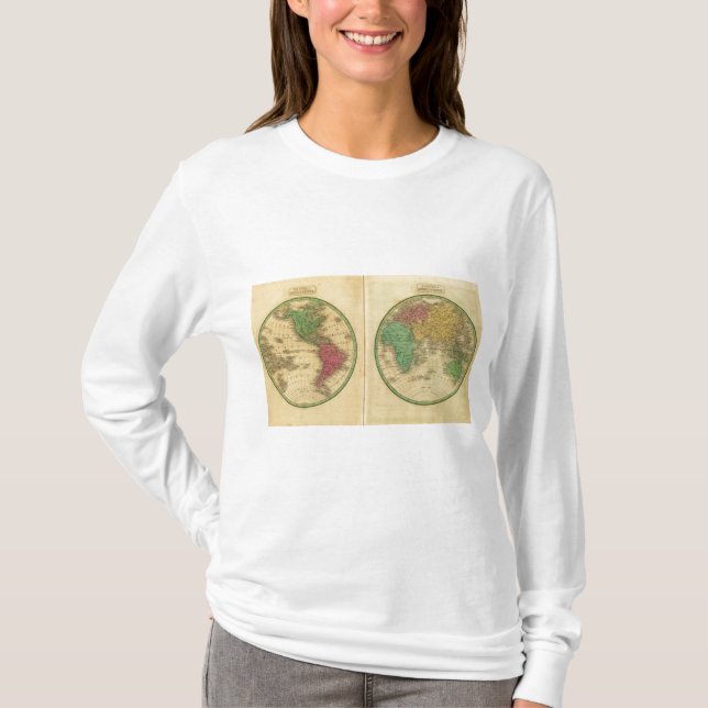 W Hemisphere, E Hemisphere T-Shirt (Front)