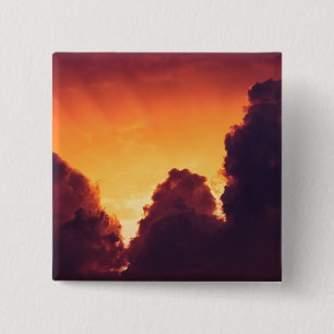 w in weather 15 cm square badge