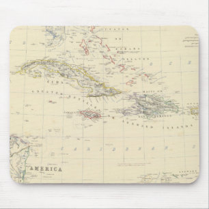 W India Is, Cent America Mouse Pad