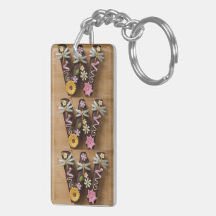 W initial name Key Chain