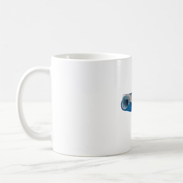 W is for Whale Shark Coffee Mug (Left)
