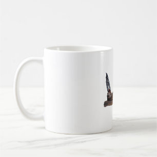 W is for White Headed Ducks Coffee Mug