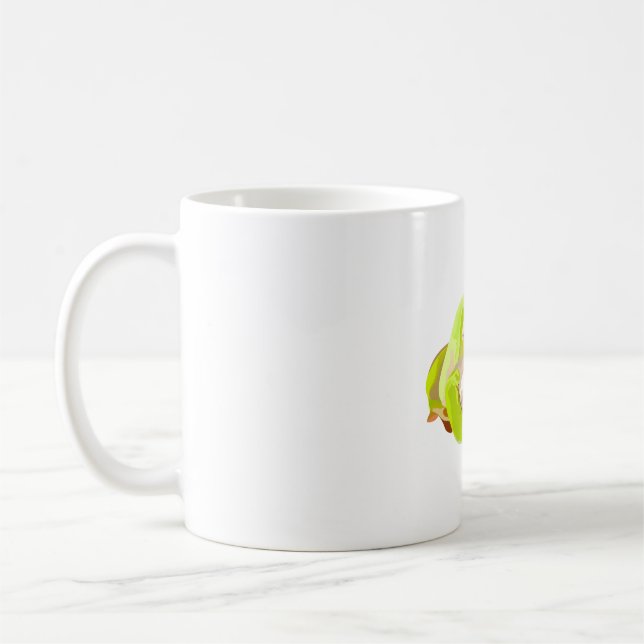 W is for Whites Tree Frog Coffee Mug (Left)