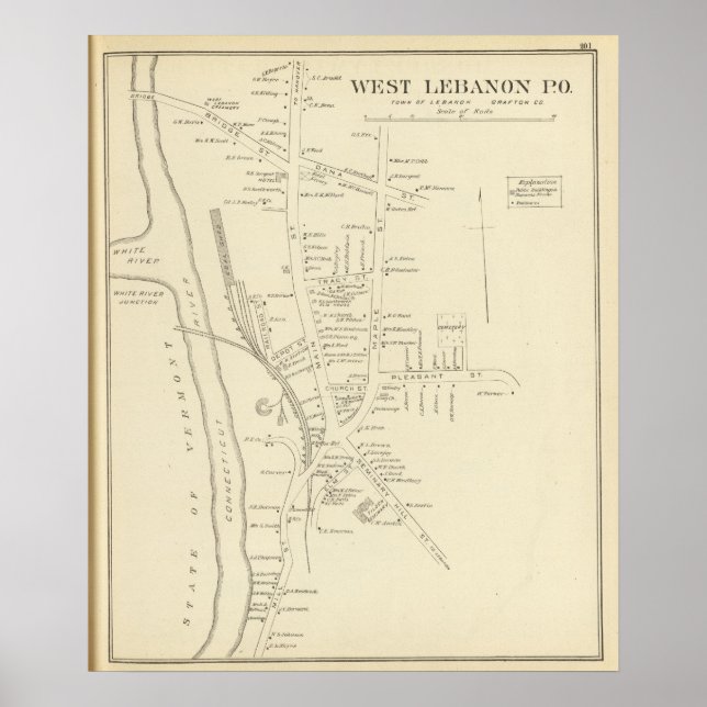 W Lebanon PO Poster (Front)